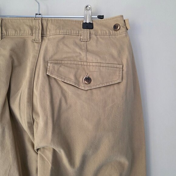 OLD NAVY Cropped Boyfriend Pants | 8 Petite | Adjustable Waist High Rise NWT - Picture 7 of 9